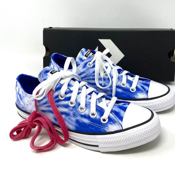 🌸Spring Sale🌸 Converse ChuckTaylor AS Blue White Womens Size 8 Sneaker 167931F - Picture 6 of 9